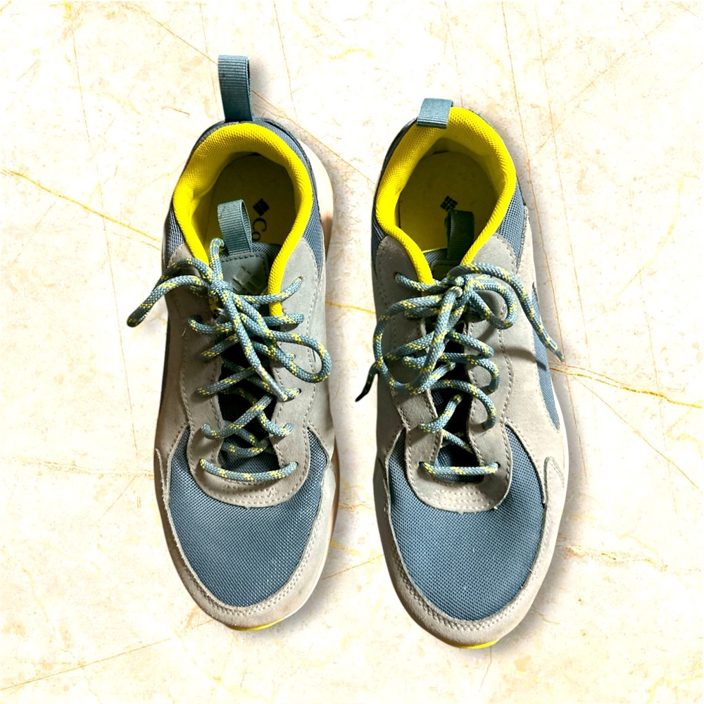 Columbia Men’s Horizon Lane Waterproof Shoes Steel/Voltage PreLoved Sz 8.5